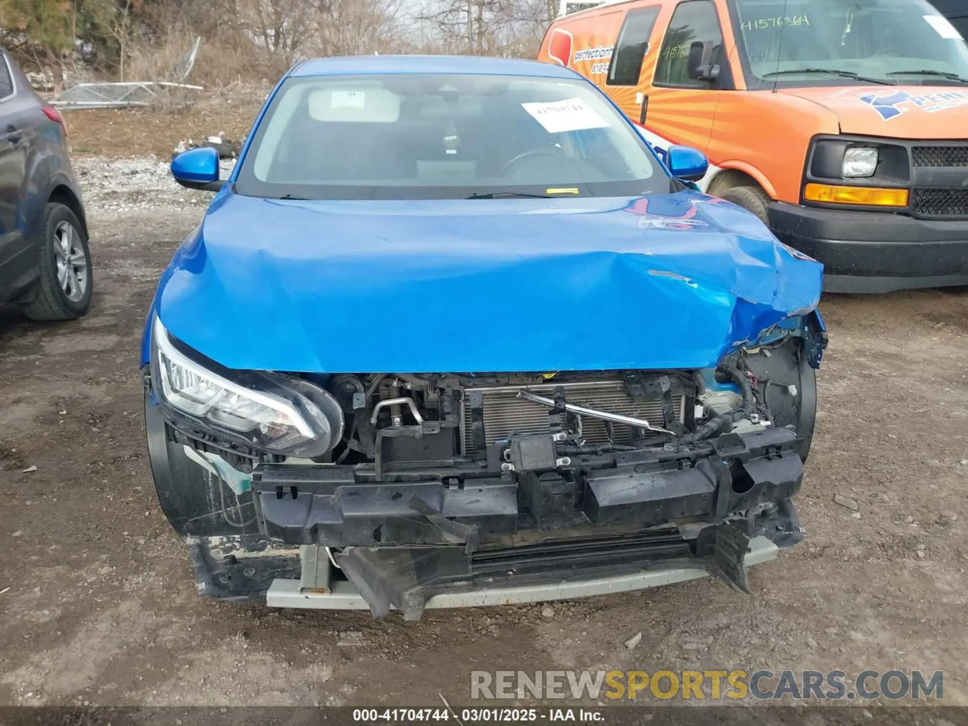 13 Photograph of a damaged car 3N1AB8CV6MY317039 NISSAN SENTRA 2021