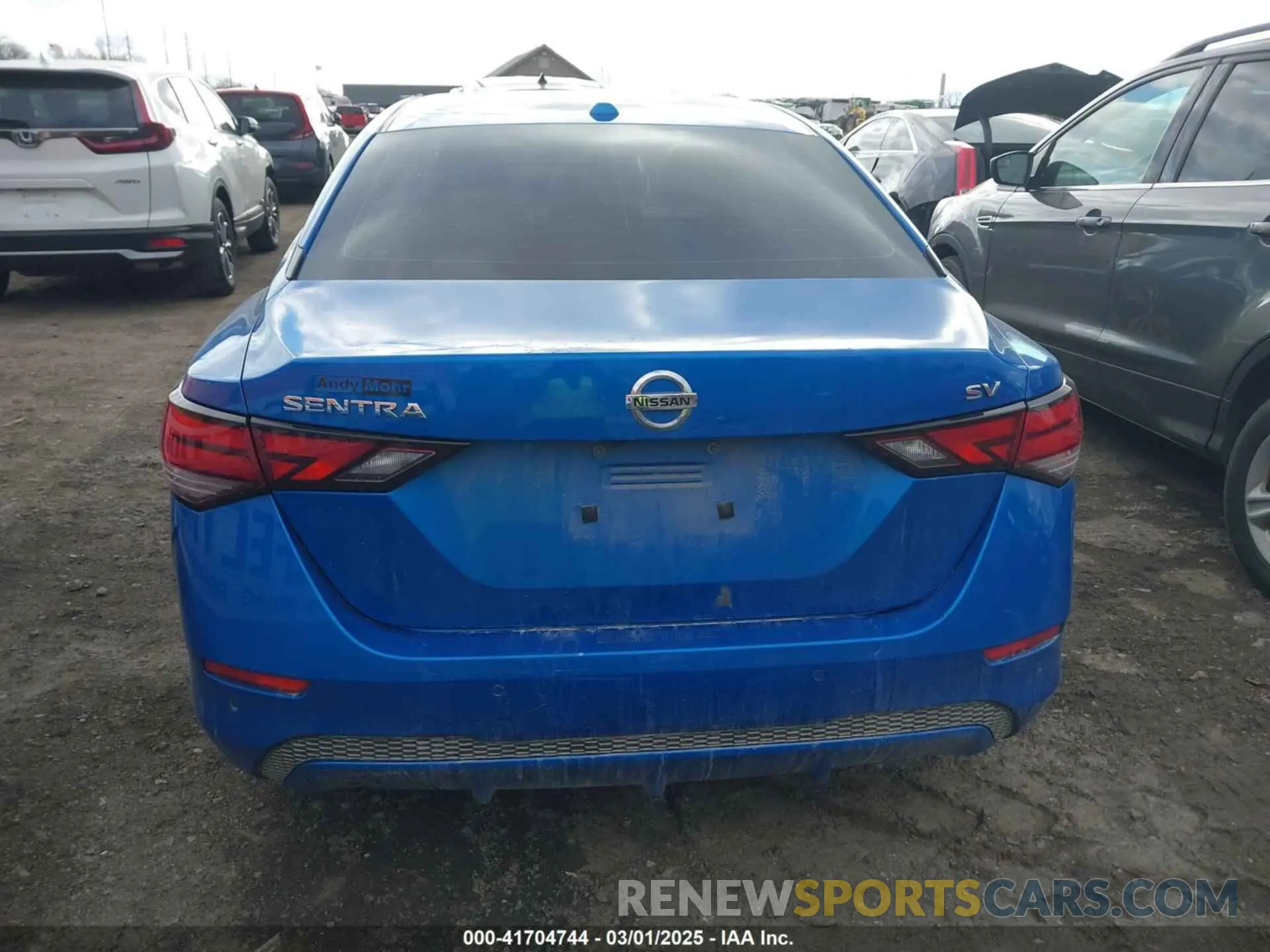 17 Photograph of a damaged car 3N1AB8CV6MY317039 NISSAN SENTRA 2021