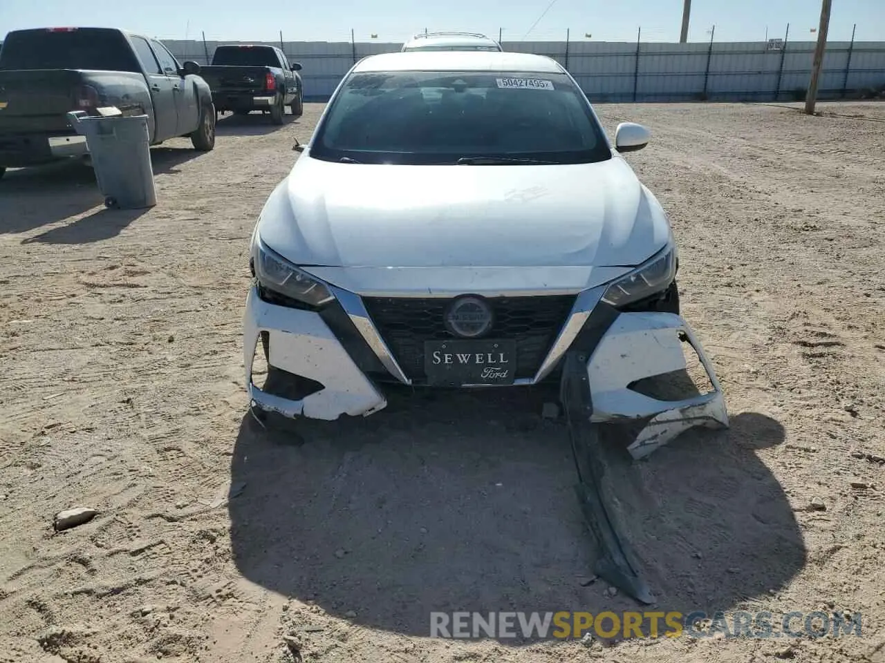 5 Photograph of a damaged car 3N1AB8CV7MY216012 NISSAN SENTRA 2021
