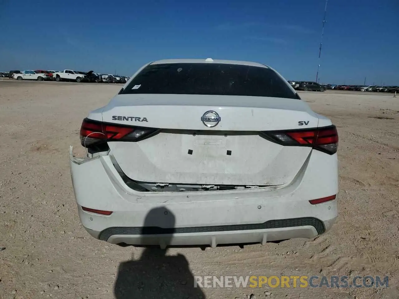 6 Photograph of a damaged car 3N1AB8CV7MY216012 NISSAN SENTRA 2021