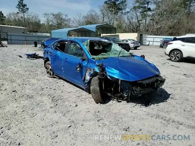 10 Фотография поврежденного автомобиля 3N1AB8CV7MY217970 NISSAN SENTRA 2021