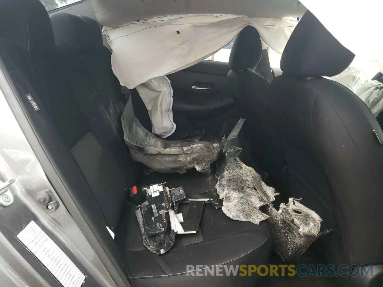 10 Photograph of a damaged car 3N1AB8CV7MY238561 NISSAN SENTRA 2021