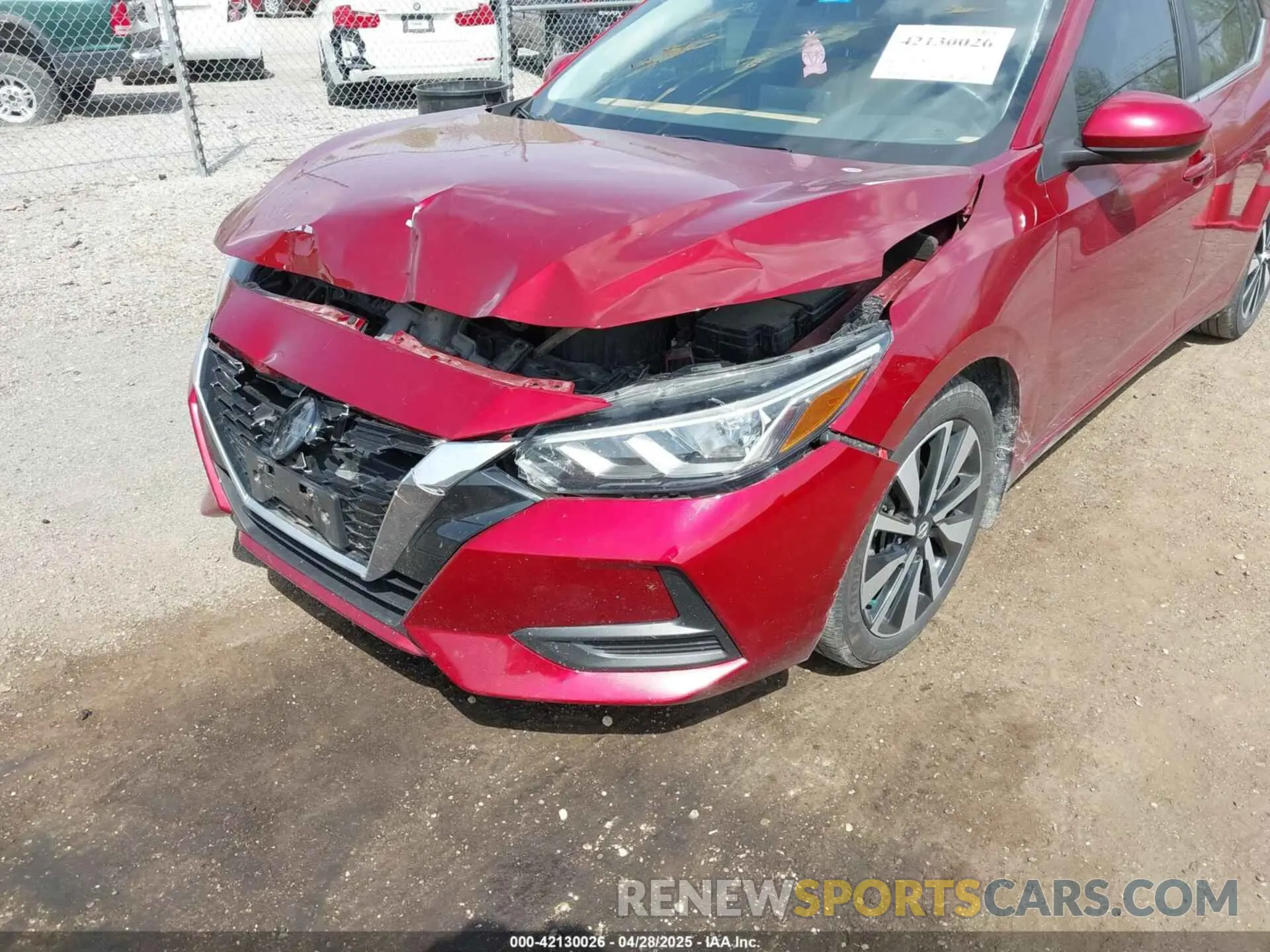 6 Photograph of a damaged car 3N1AB8CV7MY252380 NISSAN SENTRA 2021