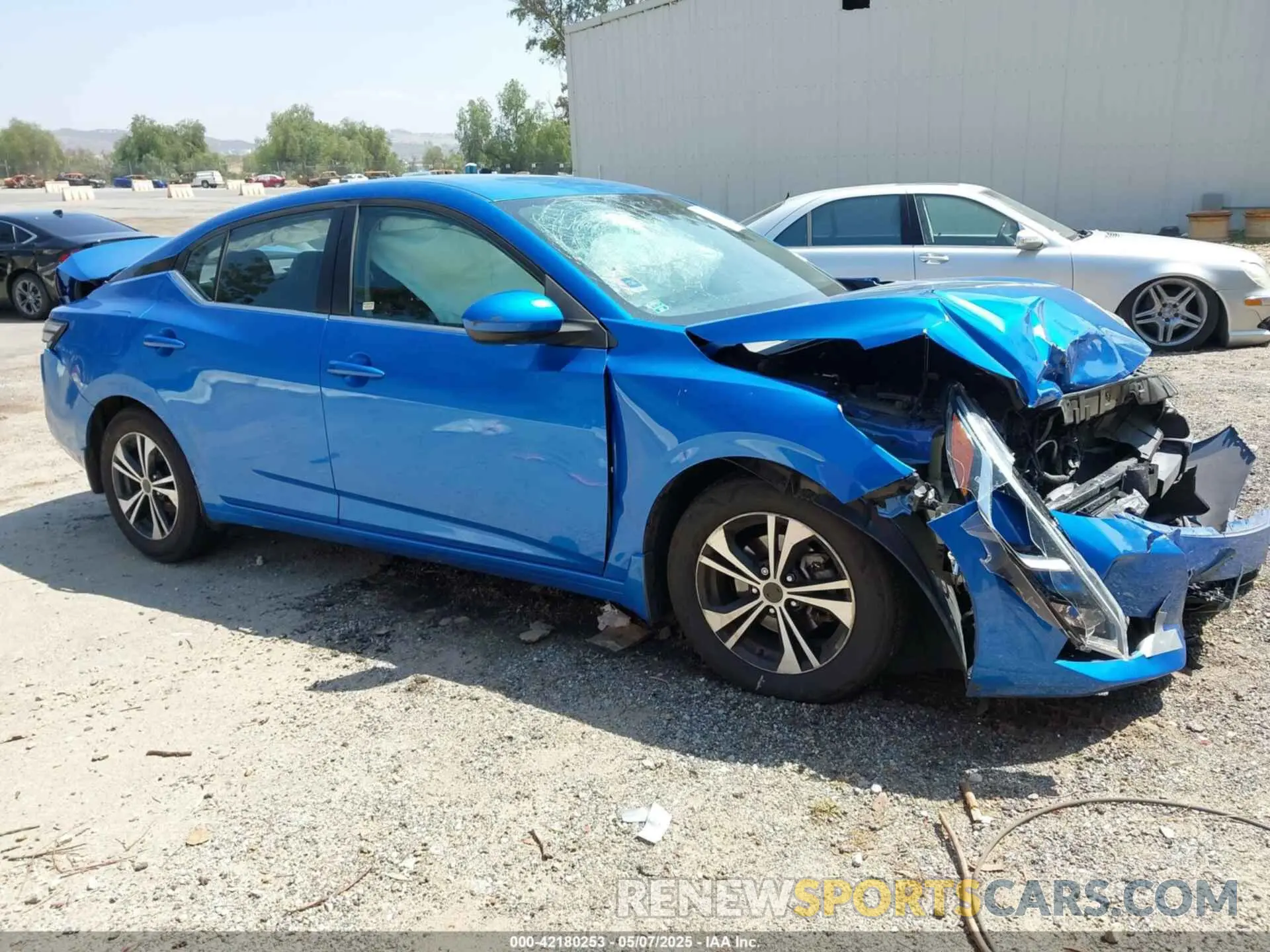 1 Photograph of a damaged car 3N1AB8CV7MY265775 NISSAN SENTRA 2021