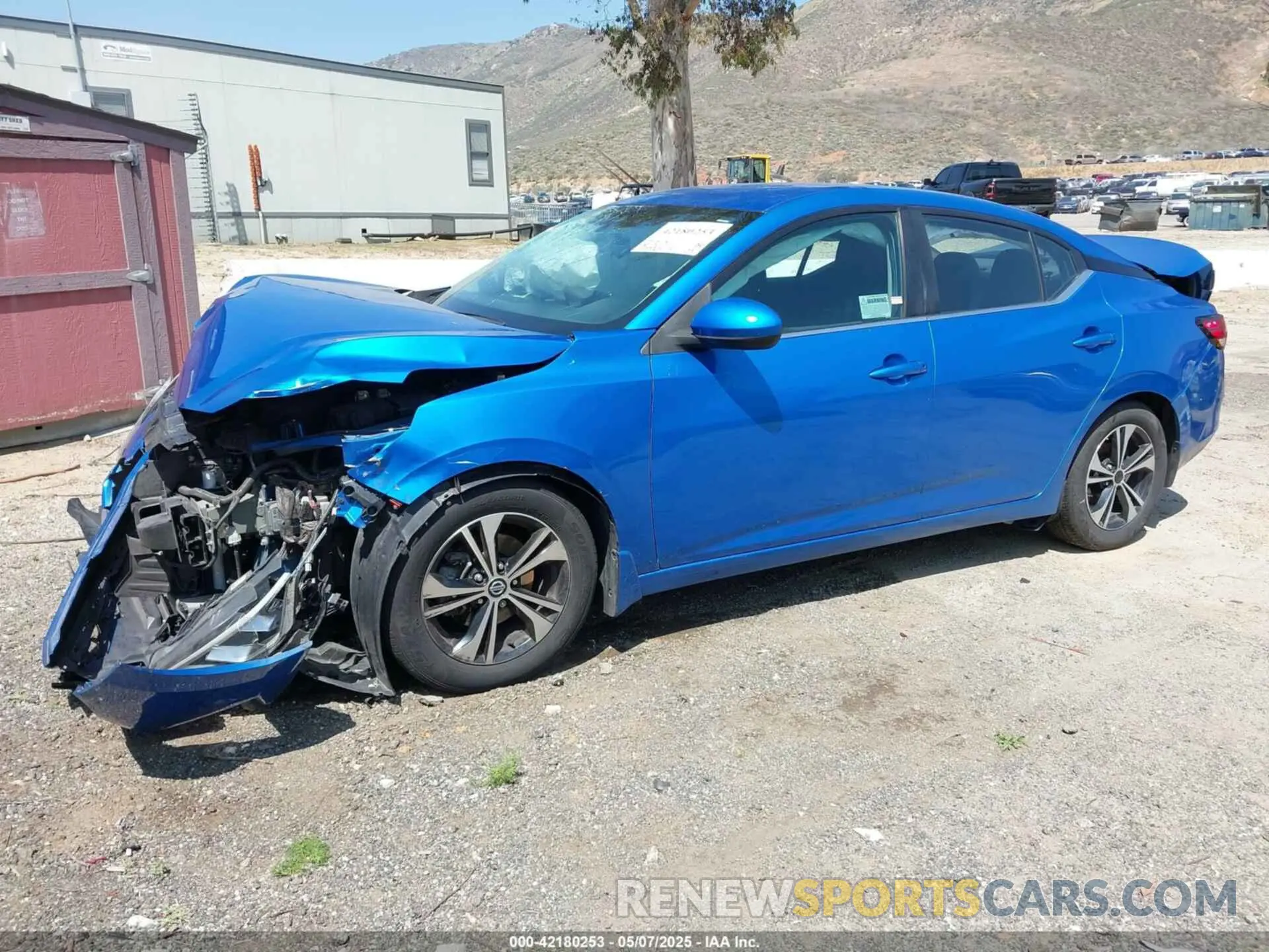 2 Photograph of a damaged car 3N1AB8CV7MY265775 NISSAN SENTRA 2021