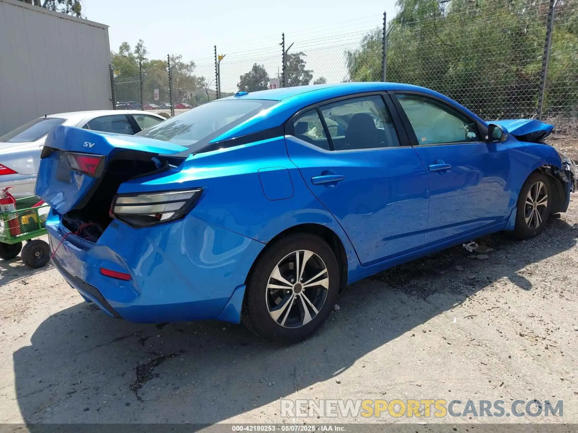 4 Photograph of a damaged car 3N1AB8CV7MY265775 NISSAN SENTRA 2021