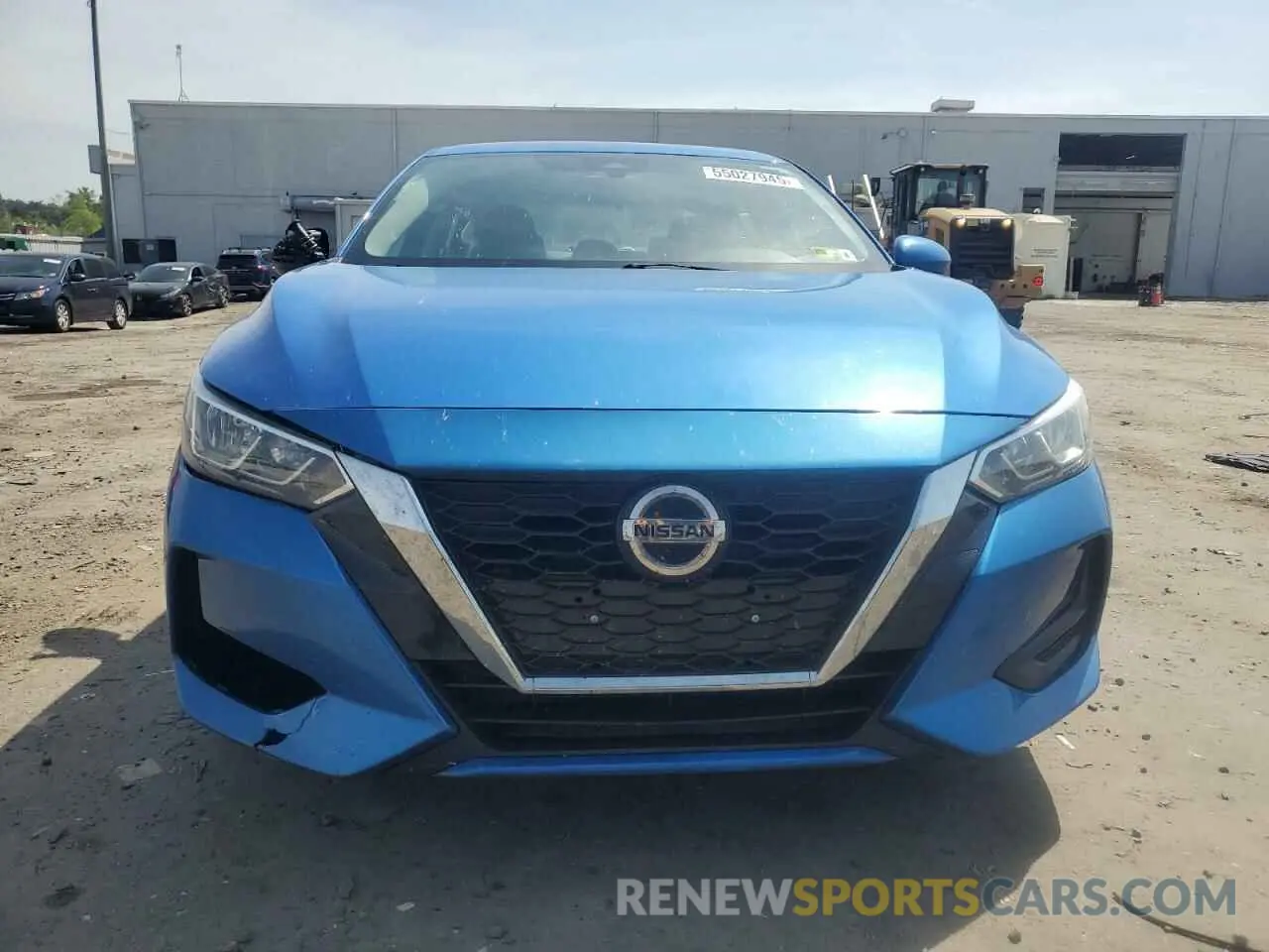 5 Фотография поврежденного автомобиля 3N1AB8CV7MY287775 NISSAN SENTRA 2021