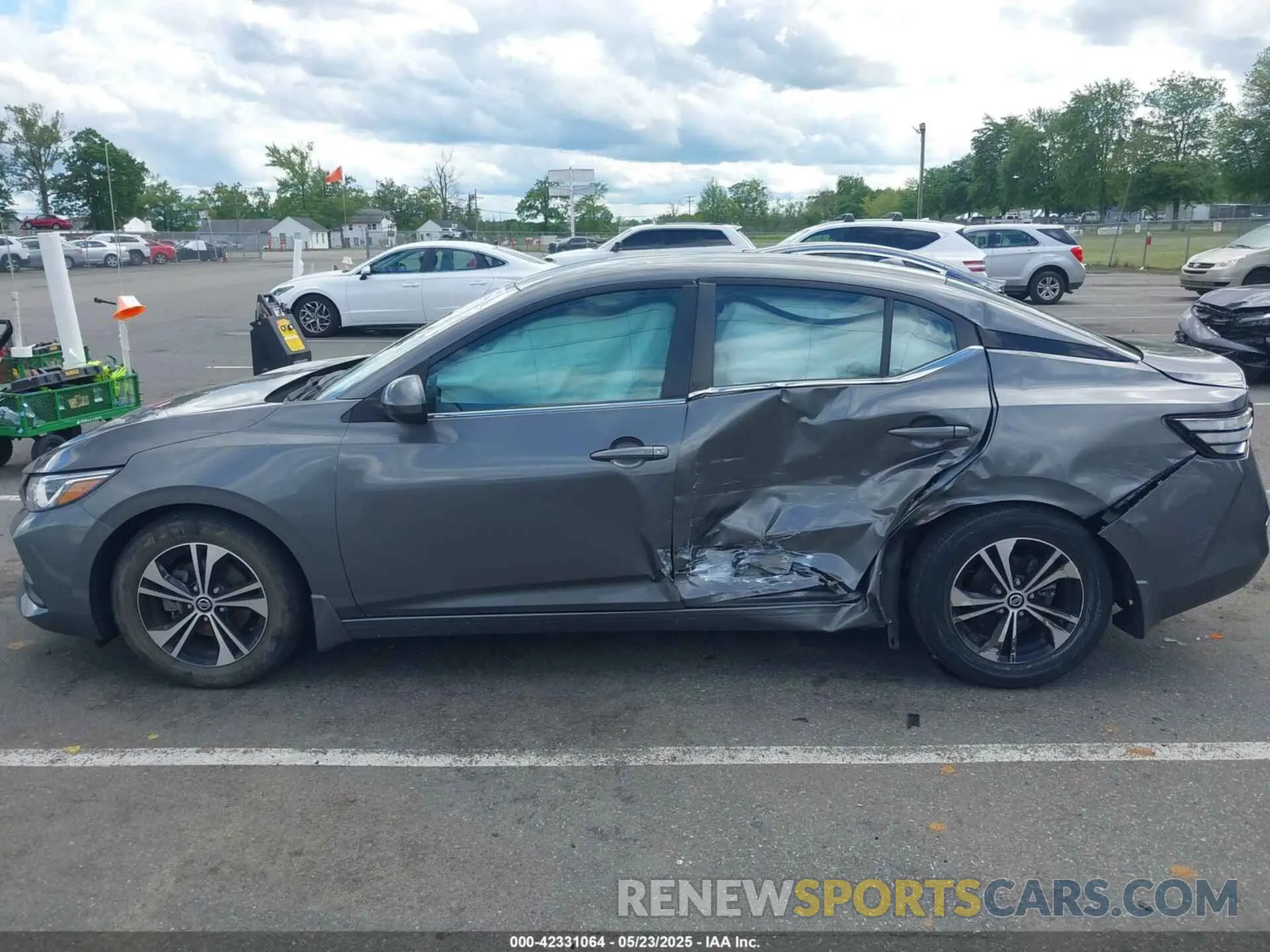 14 Photograph of a damaged car 3N1AB8CV7MY292958 NISSAN SENTRA 2021