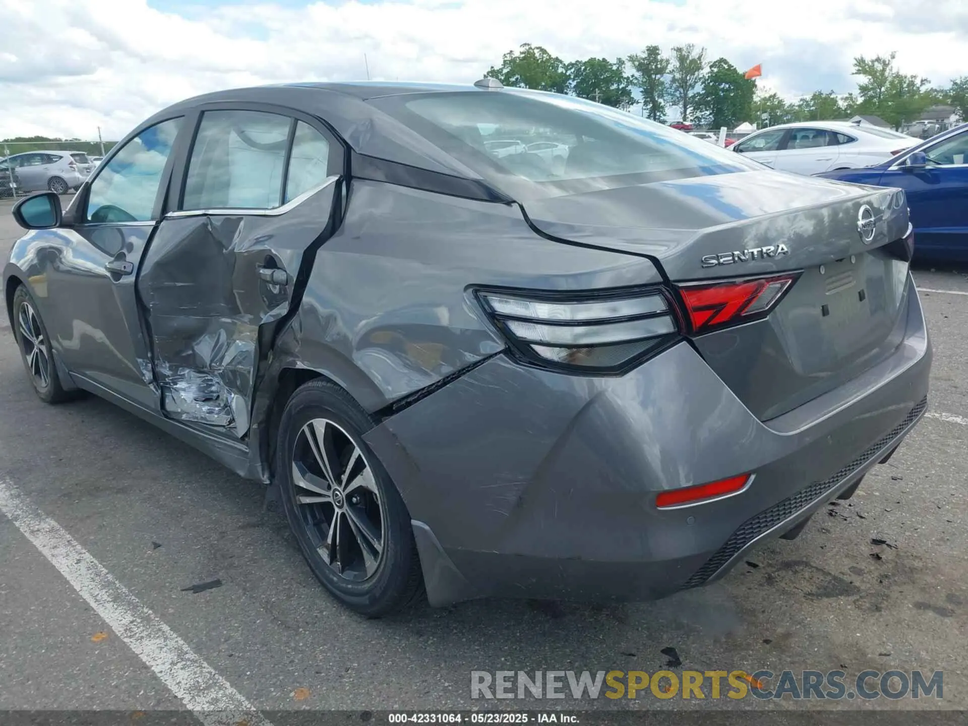 3 Photograph of a damaged car 3N1AB8CV7MY292958 NISSAN SENTRA 2021