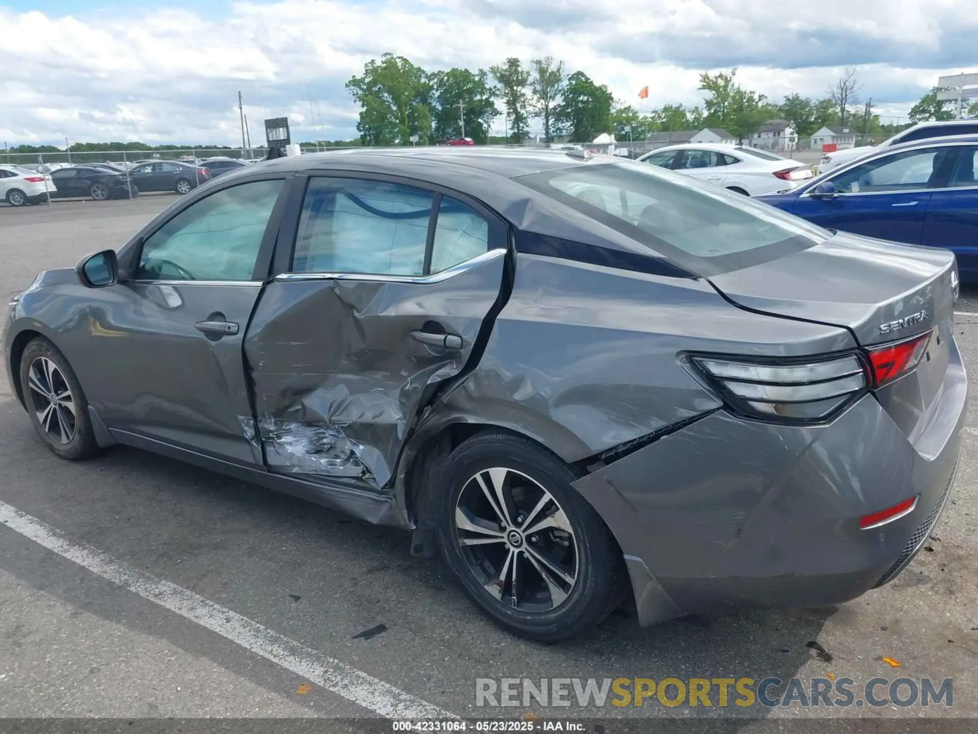 6 Photograph of a damaged car 3N1AB8CV7MY292958 NISSAN SENTRA 2021