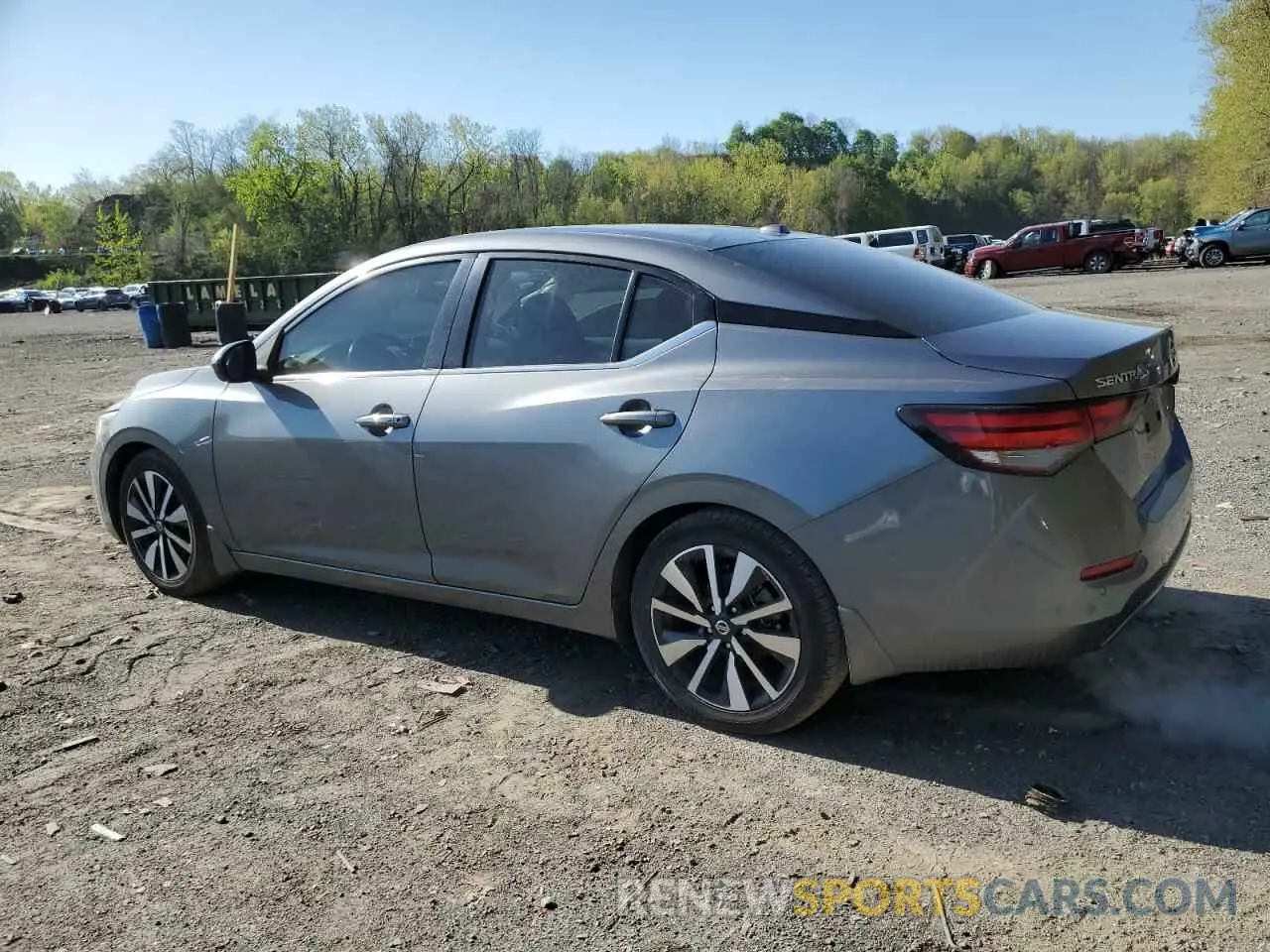 2 Photograph of a damaged car 3N1AB8CV7MY301481 NISSAN SENTRA 2021