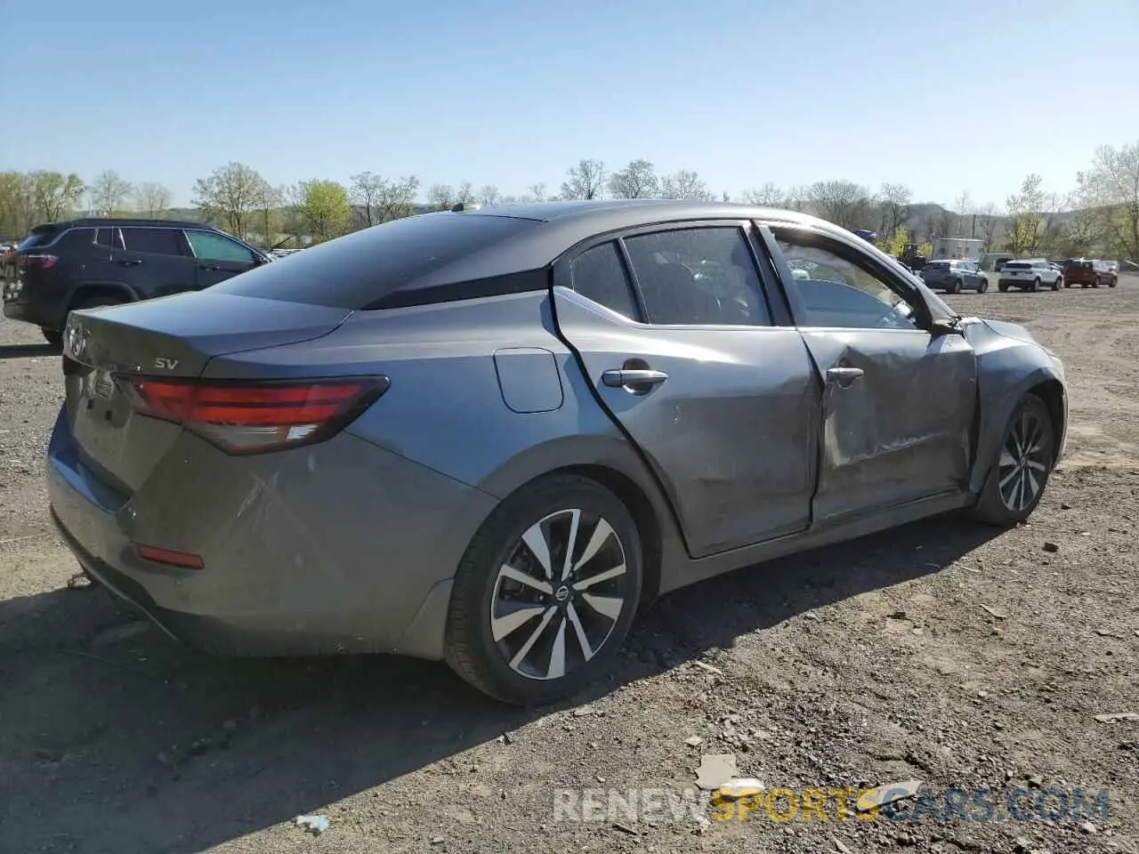 3 Photograph of a damaged car 3N1AB8CV7MY301481 NISSAN SENTRA 2021