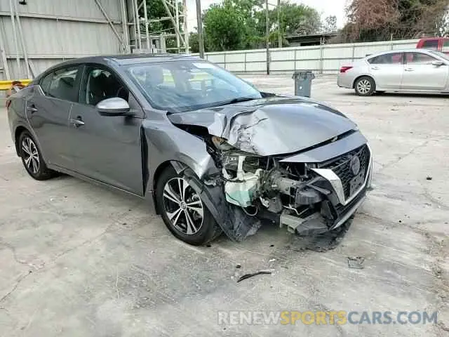 13 Фотография поврежденного автомобиля 3N1AB8CV7MY303151 NISSAN SENTRA 2021