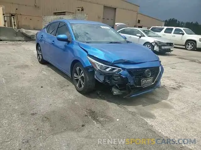 13 Фотография поврежденного автомобиля 3N1AB8CV7MY305448 NISSAN SENTRA 2021