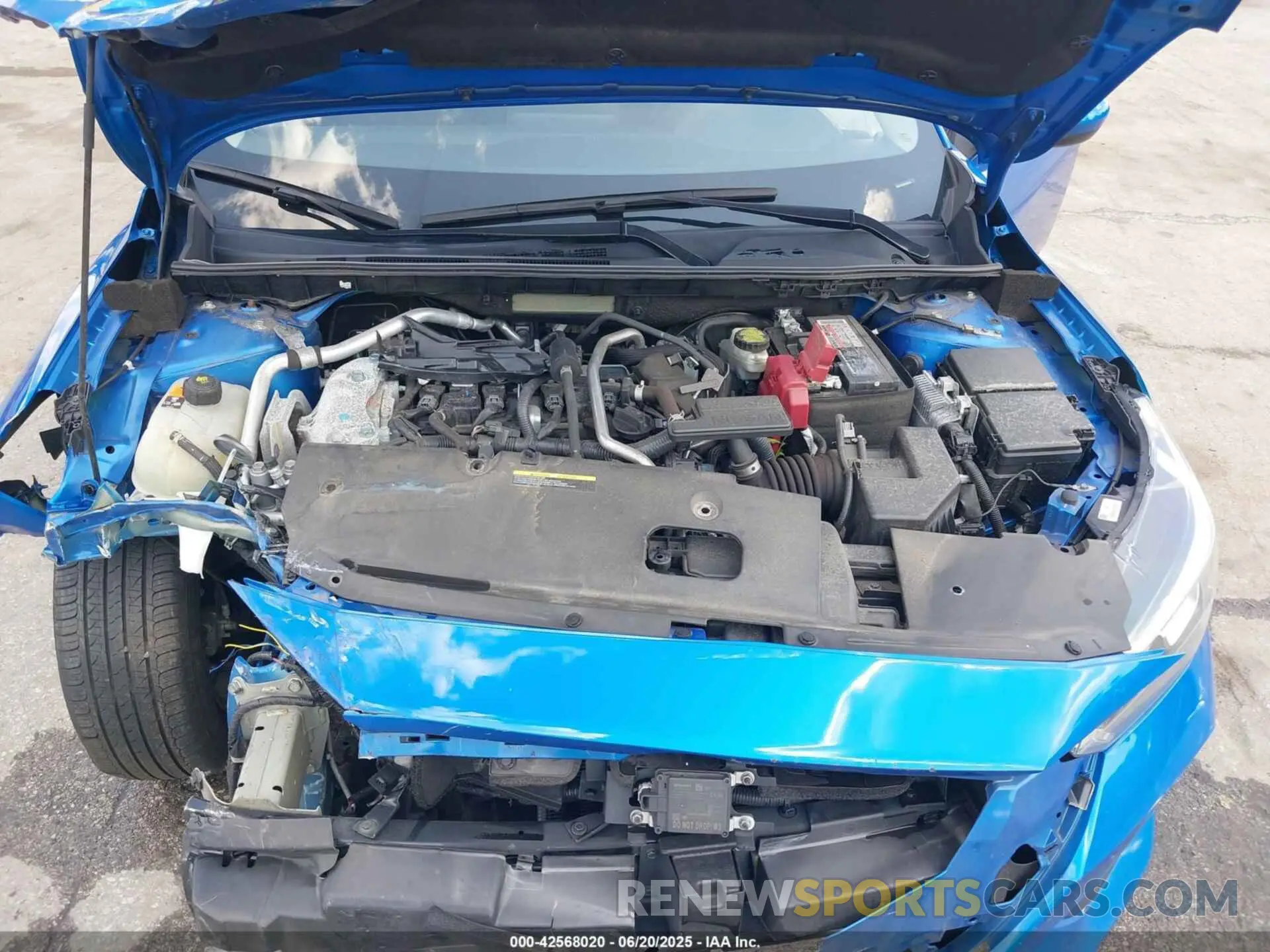10 Фотография поврежденного автомобиля 3N1AB8CV7MY307510 NISSAN SENTRA 2021