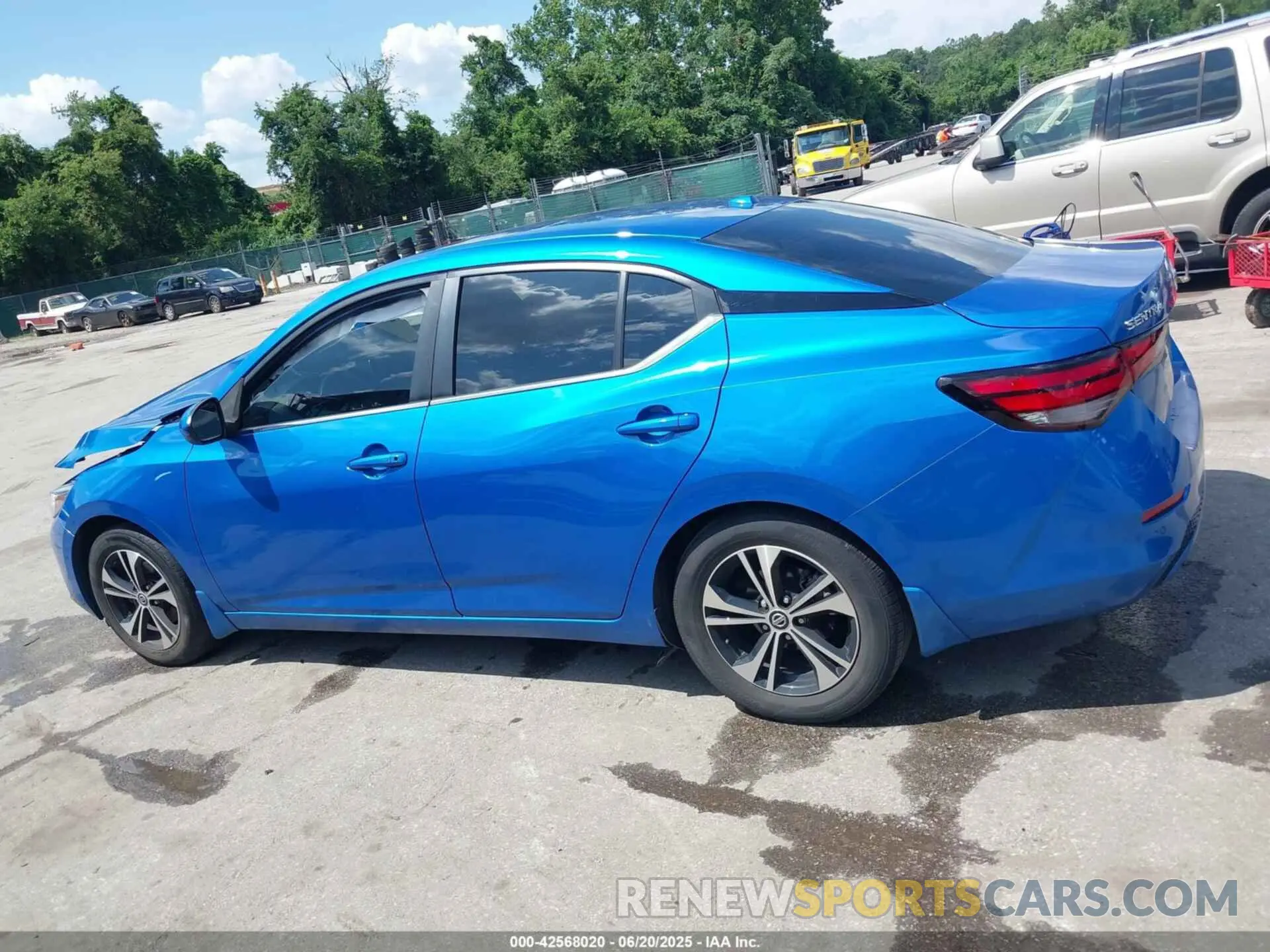 13 Фотография поврежденного автомобиля 3N1AB8CV7MY307510 NISSAN SENTRA 2021