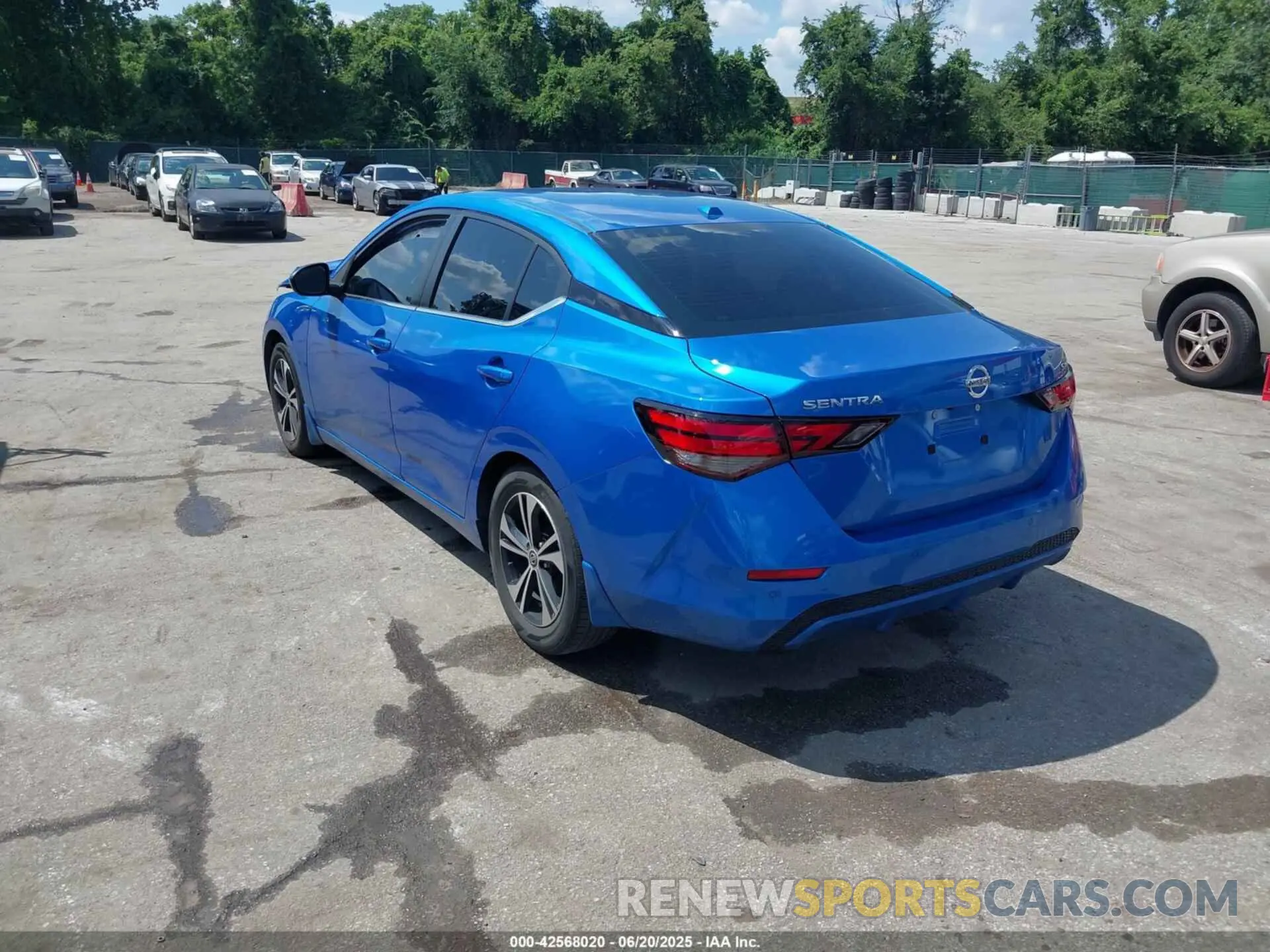 3 Фотография поврежденного автомобиля 3N1AB8CV7MY307510 NISSAN SENTRA 2021