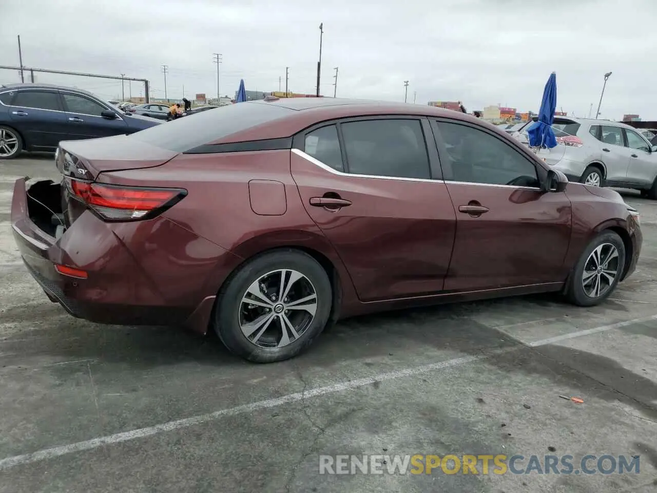 3 Фотография поврежденного автомобиля 3N1AB8CV7MY329815 NISSAN SENTRA 2021