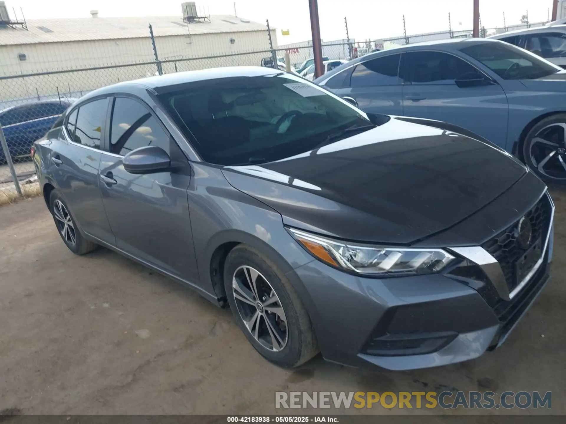 1 Photograph of a damaged car 3N1AB8CV8MY204127 NISSAN SENTRA 2021