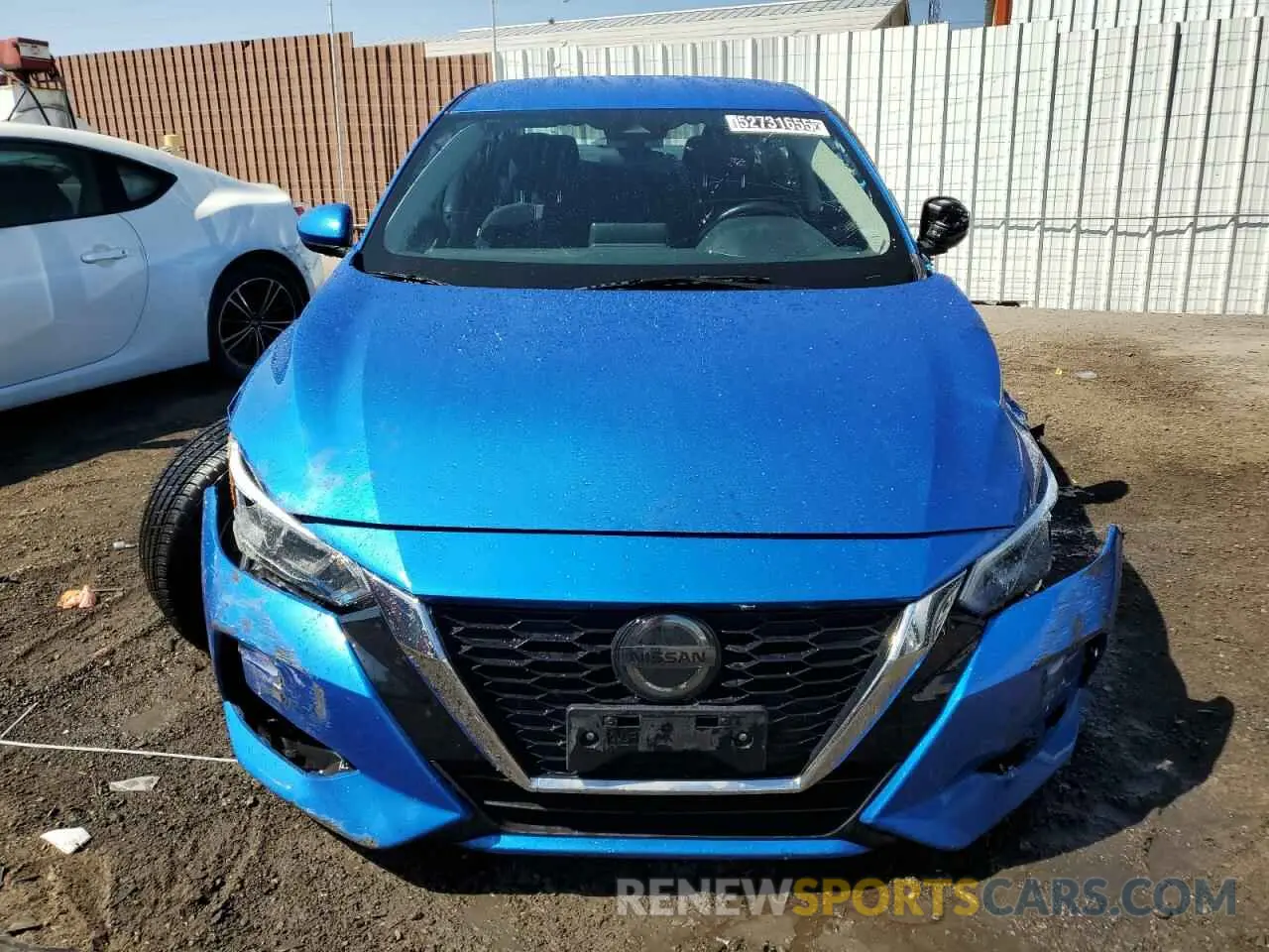 5 Photograph of a damaged car 3N1AB8CV8MY297442 NISSAN SENTRA 2021