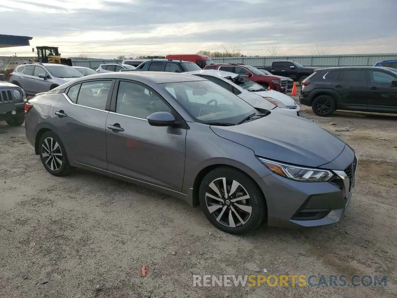 4 Фотография поврежденного автомобиля 3N1AB8CV8MY330570 NISSAN SENTRA 2021