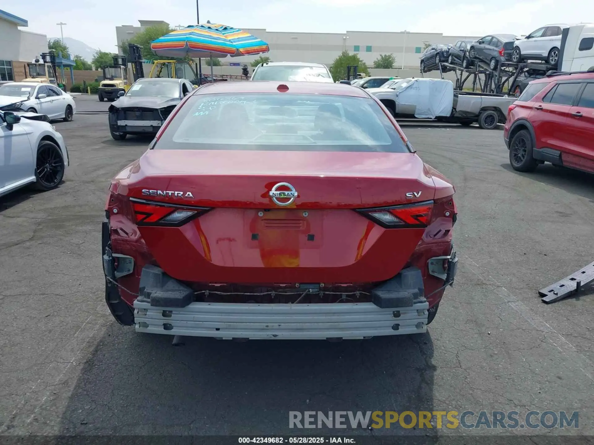 17 Photograph of a damaged car 3N1AB8CV8MY330794 NISSAN SENTRA 2021