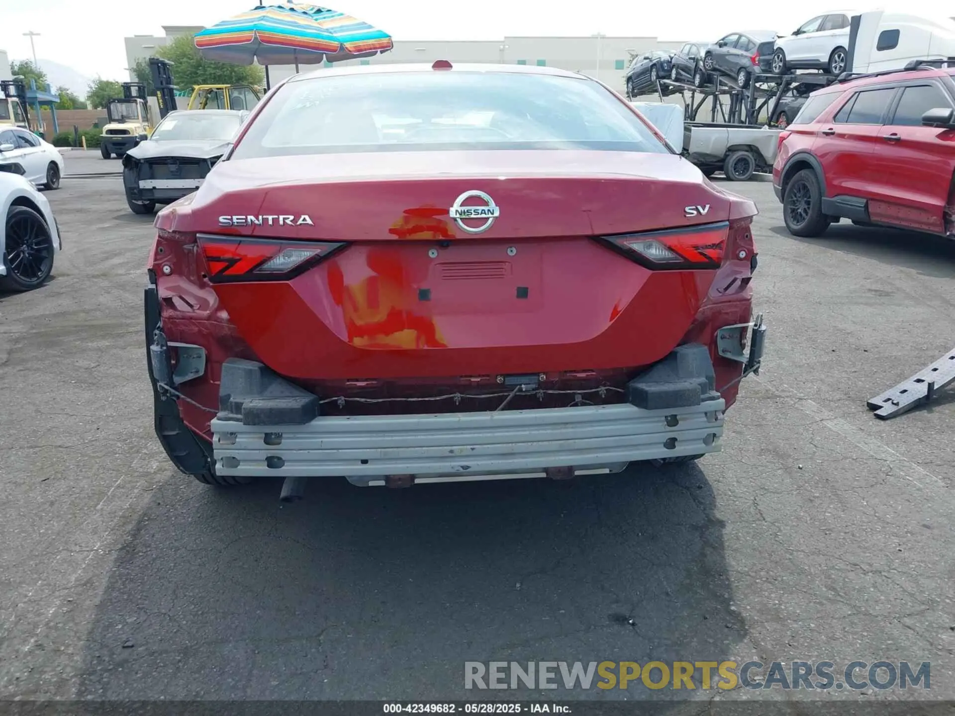 6 Photograph of a damaged car 3N1AB8CV8MY330794 NISSAN SENTRA 2021