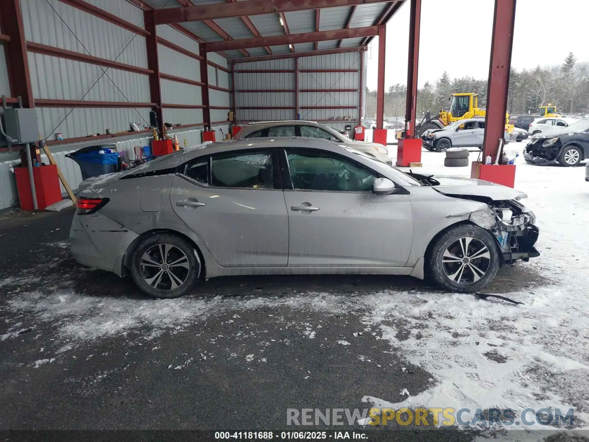 13 Photograph of a damaged car 3N1AB8CV9MY201415 NISSAN SENTRA 2021