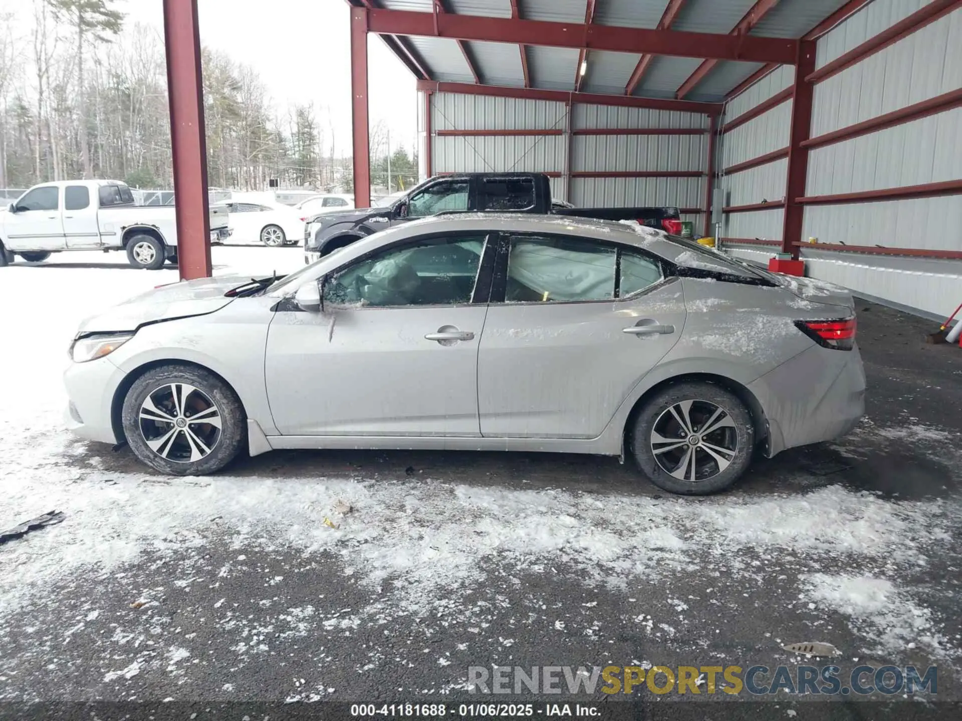 14 Photograph of a damaged car 3N1AB8CV9MY201415 NISSAN SENTRA 2021
