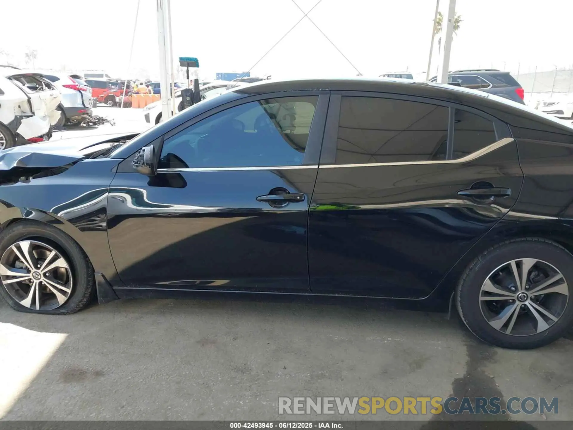 14 Photograph of a damaged car 3N1AB8CV9MY202130 NISSAN SENTRA 2021