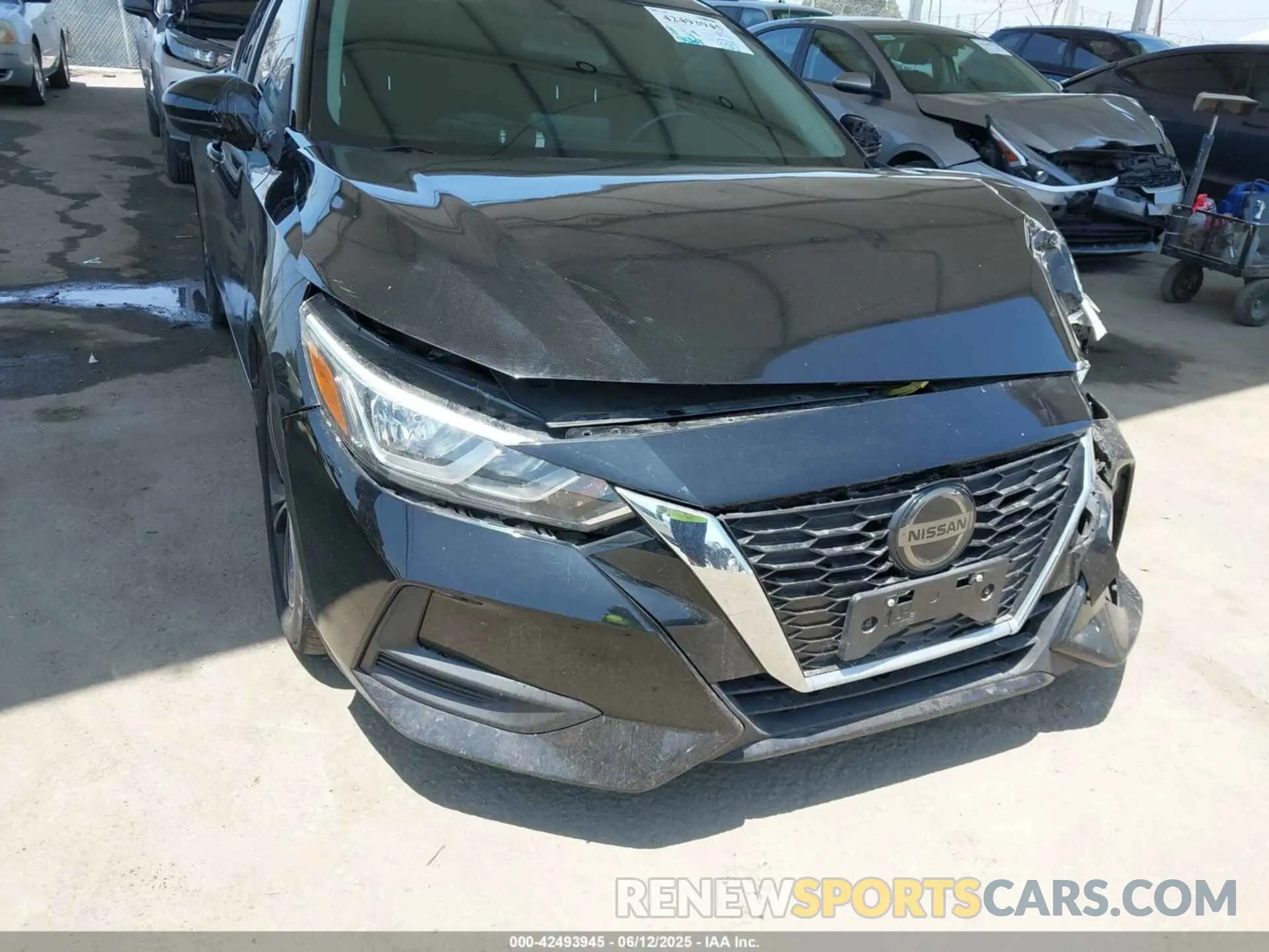 17 Photograph of a damaged car 3N1AB8CV9MY202130 NISSAN SENTRA 2021