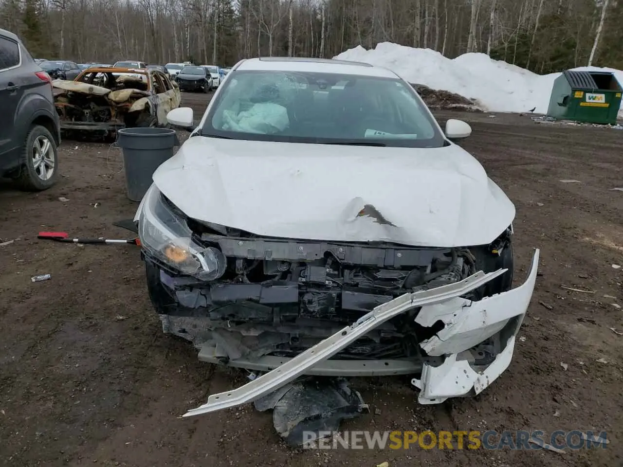 5 Photograph of a damaged car 3N1AB8CV9MY206355 NISSAN SENTRA 2021