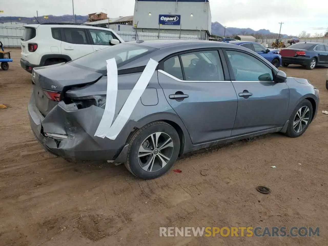 3 Фотография поврежденного автомобиля 3N1AB8CV9MY220370 NISSAN SENTRA 2021