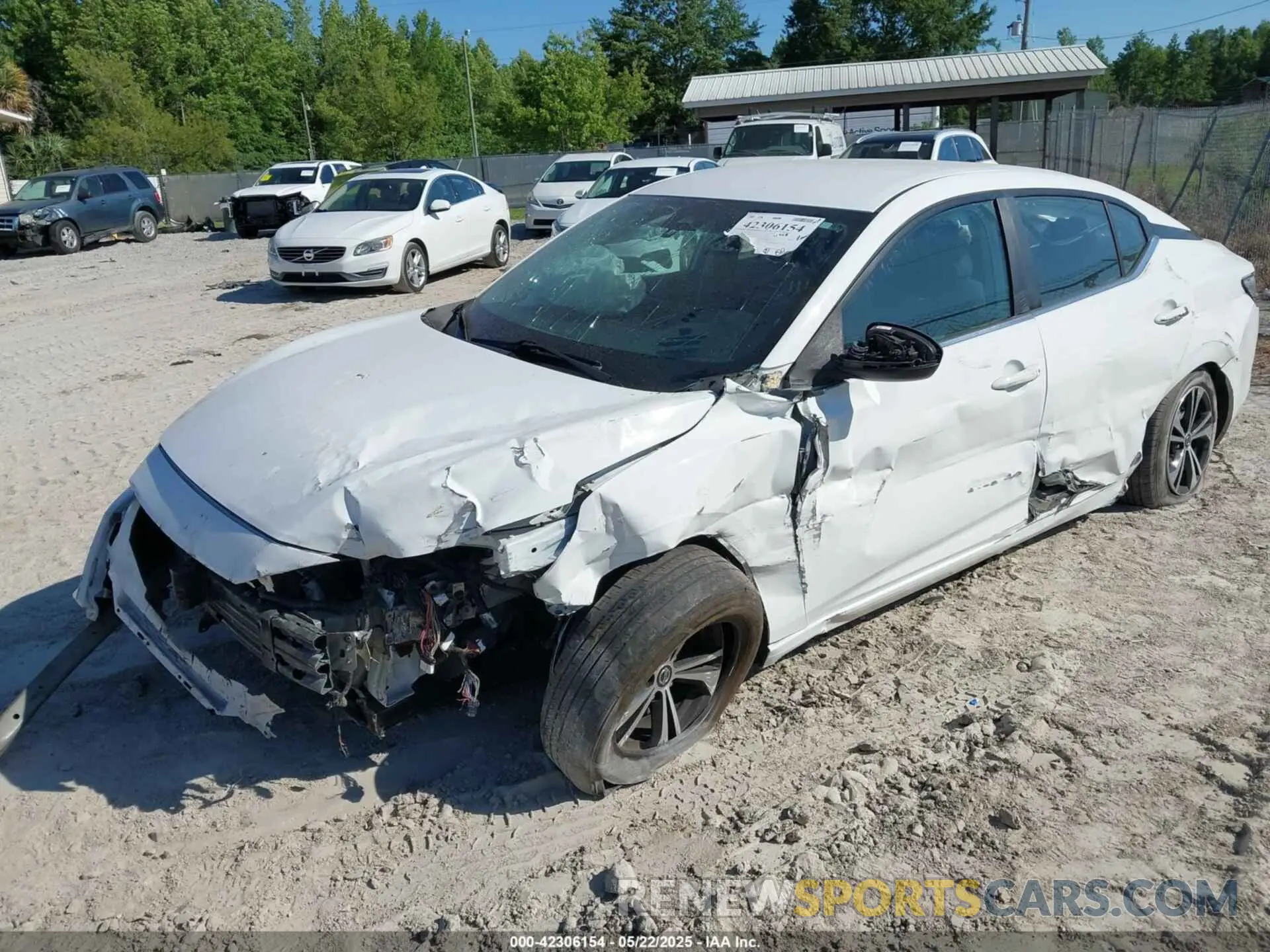 6 Photograph of a damaged car 3N1AB8CV9MY248668 NISSAN SENTRA 2021
