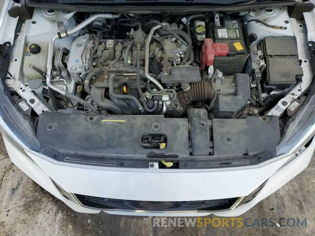 12 Photograph of a damaged car 3N1AB8CV9MY263736 NISSAN SENTRA 2021