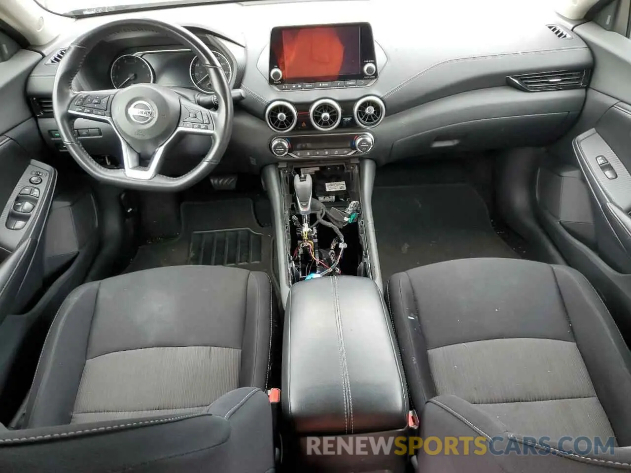 8 Фотография поврежденного автомобиля 3N1AB8CV9MY273621 NISSAN SENTRA 2021