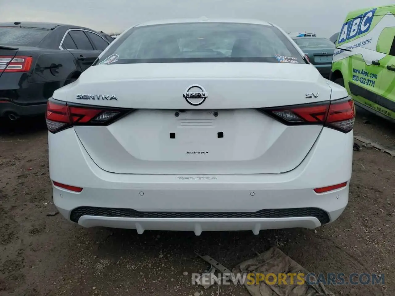 6 Photograph of a damaged car 3N1AB8CV9MY291407 NISSAN SENTRA 2021
