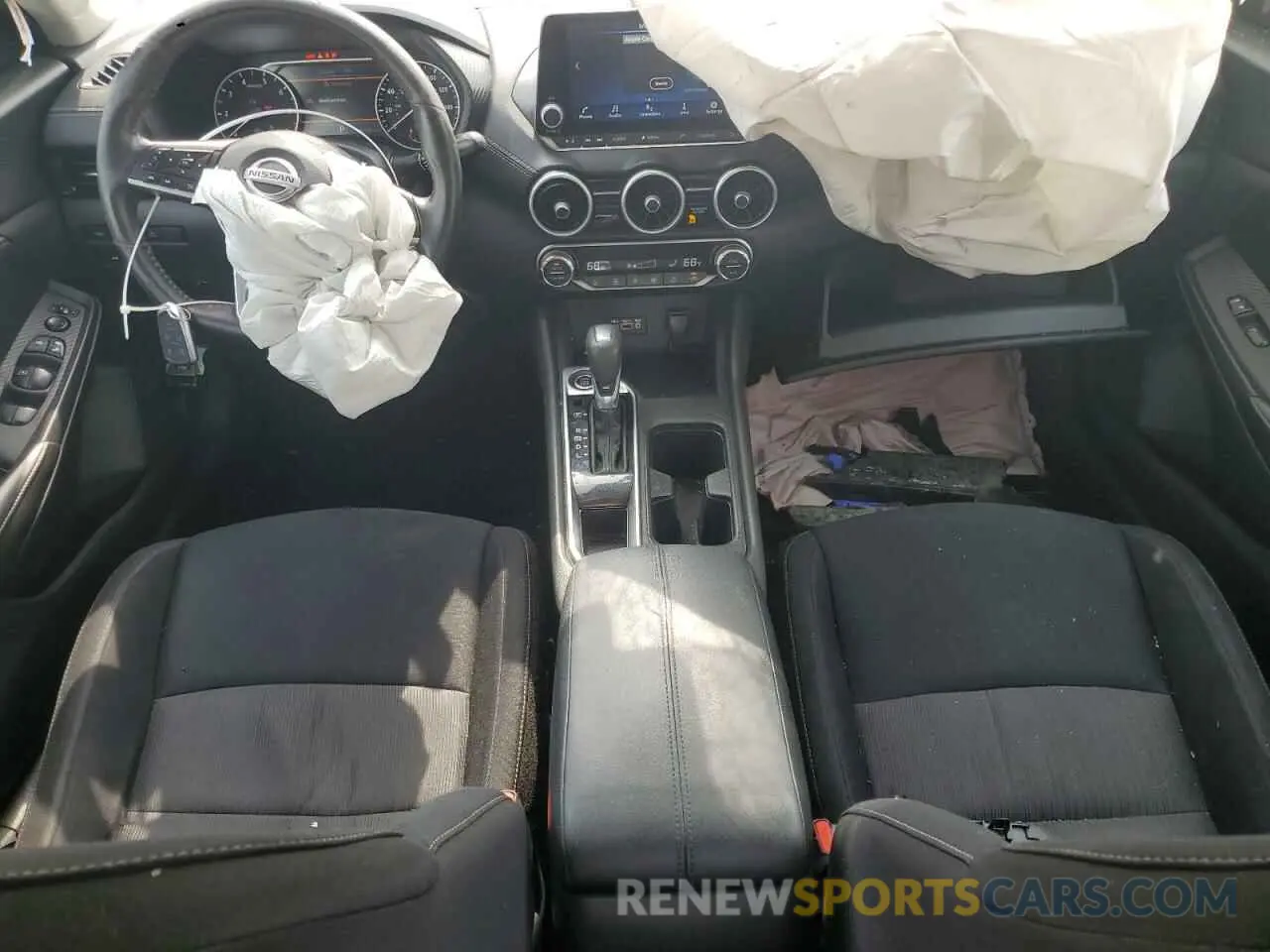 8 Фотография поврежденного автомобиля 3N1AB8CV9MY296882 NISSAN SENTRA 2021