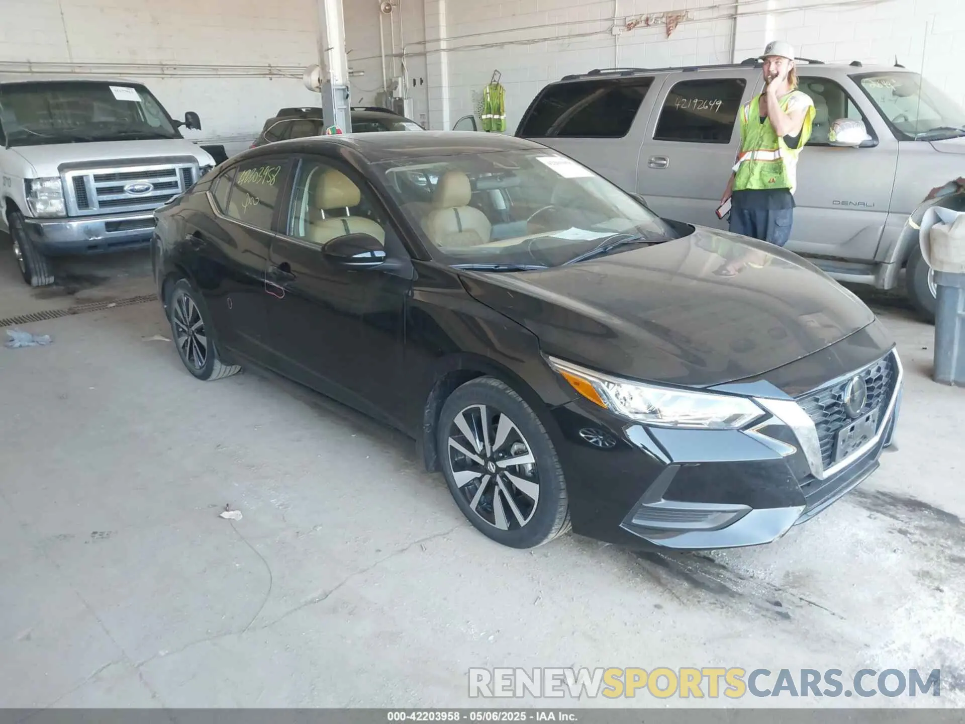 1 Photograph of a damaged car 3N1AB8CV9MY314894 NISSAN SENTRA 2021