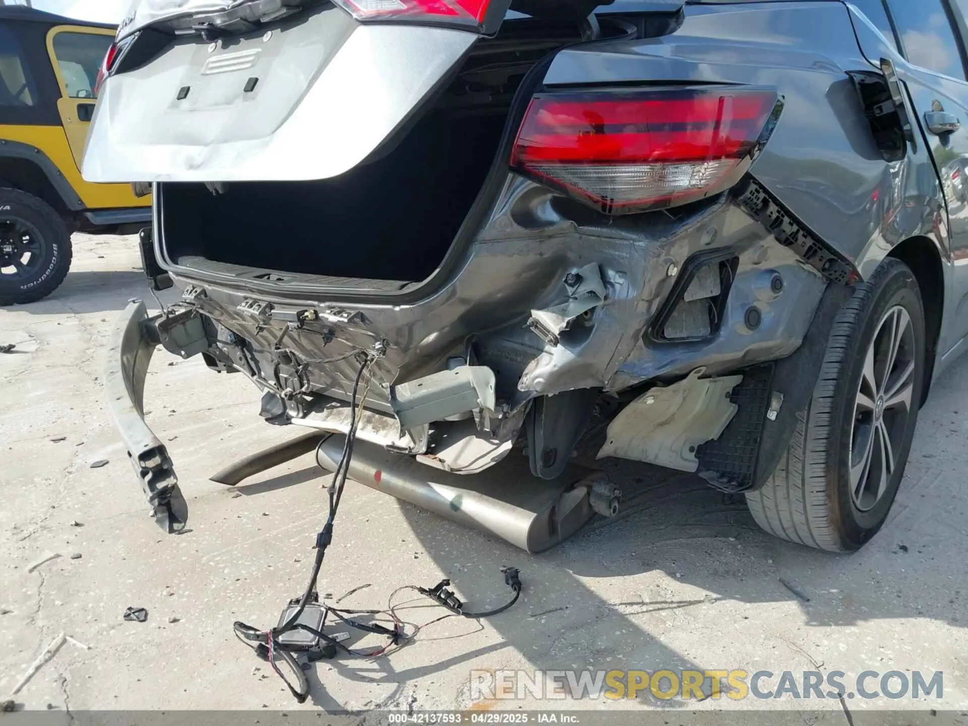 6 Photograph of a damaged car 3N1AB8CV9MY325426 NISSAN SENTRA 2021