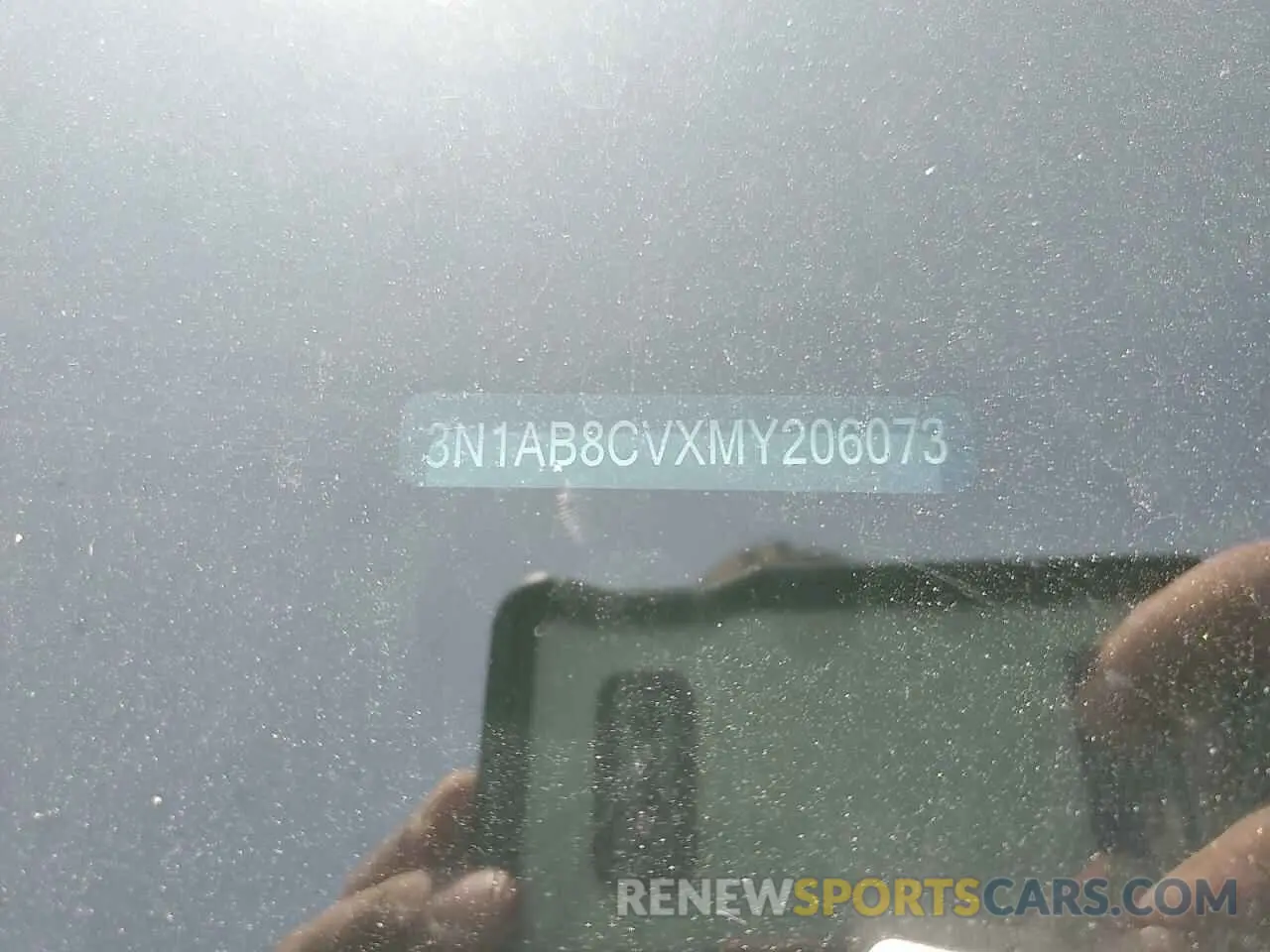 12 Фотография поврежденного автомобиля 3N1AB8CVXMY206073 NISSAN SENTRA 2021