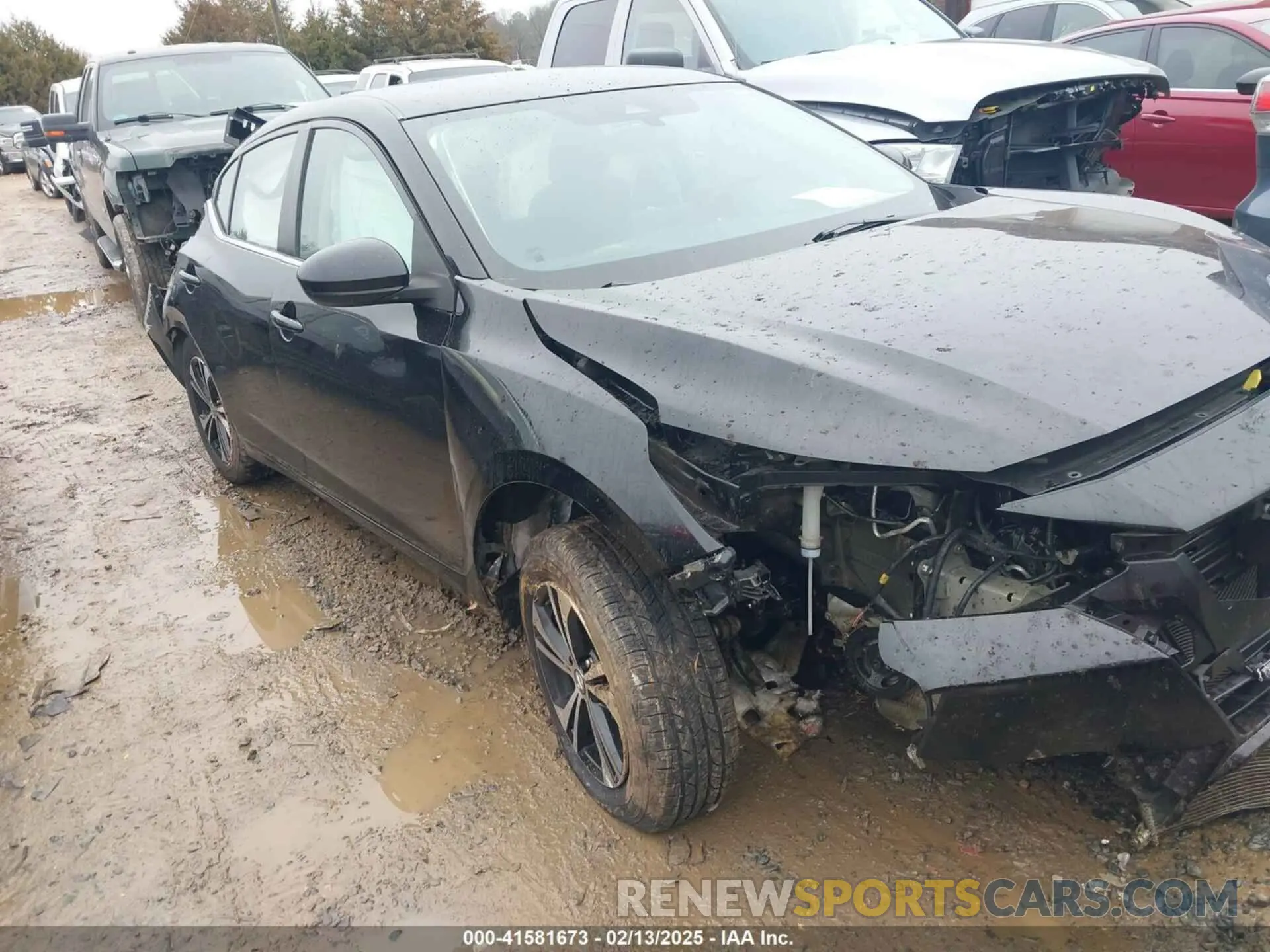1 Photograph of a damaged car 3N1AB8CVXMY209751 NISSAN SENTRA 2021