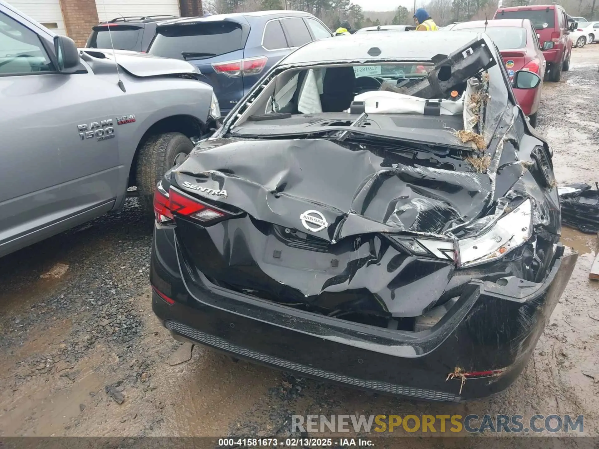 16 Photograph of a damaged car 3N1AB8CVXMY209751 NISSAN SENTRA 2021