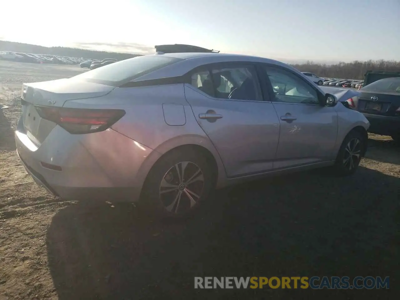 3 Photograph of a damaged car 3N1AB8CVXMY223259 NISSAN SENTRA 2021