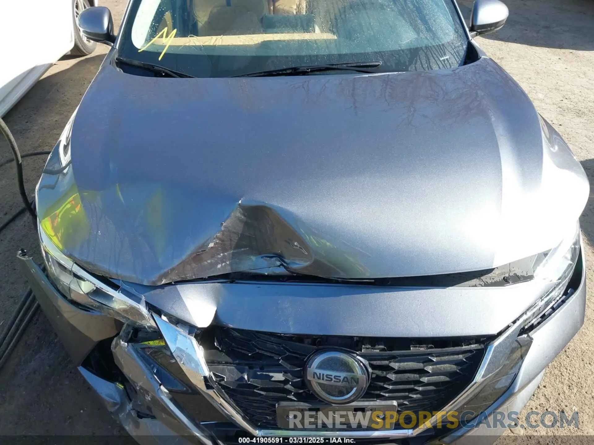 10 Photograph of a damaged car 3N1AB8CVXMY227442 NISSAN SENTRA 2021