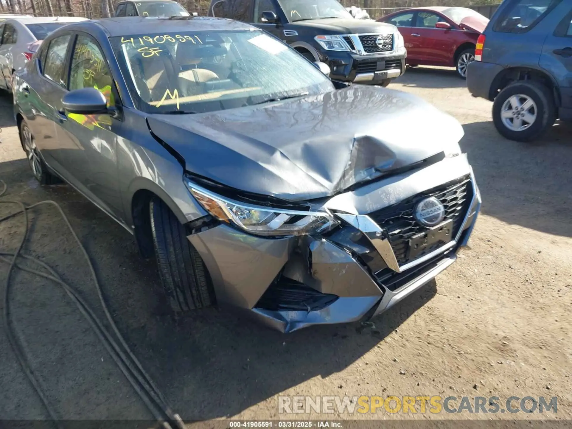 6 Photograph of a damaged car 3N1AB8CVXMY227442 NISSAN SENTRA 2021