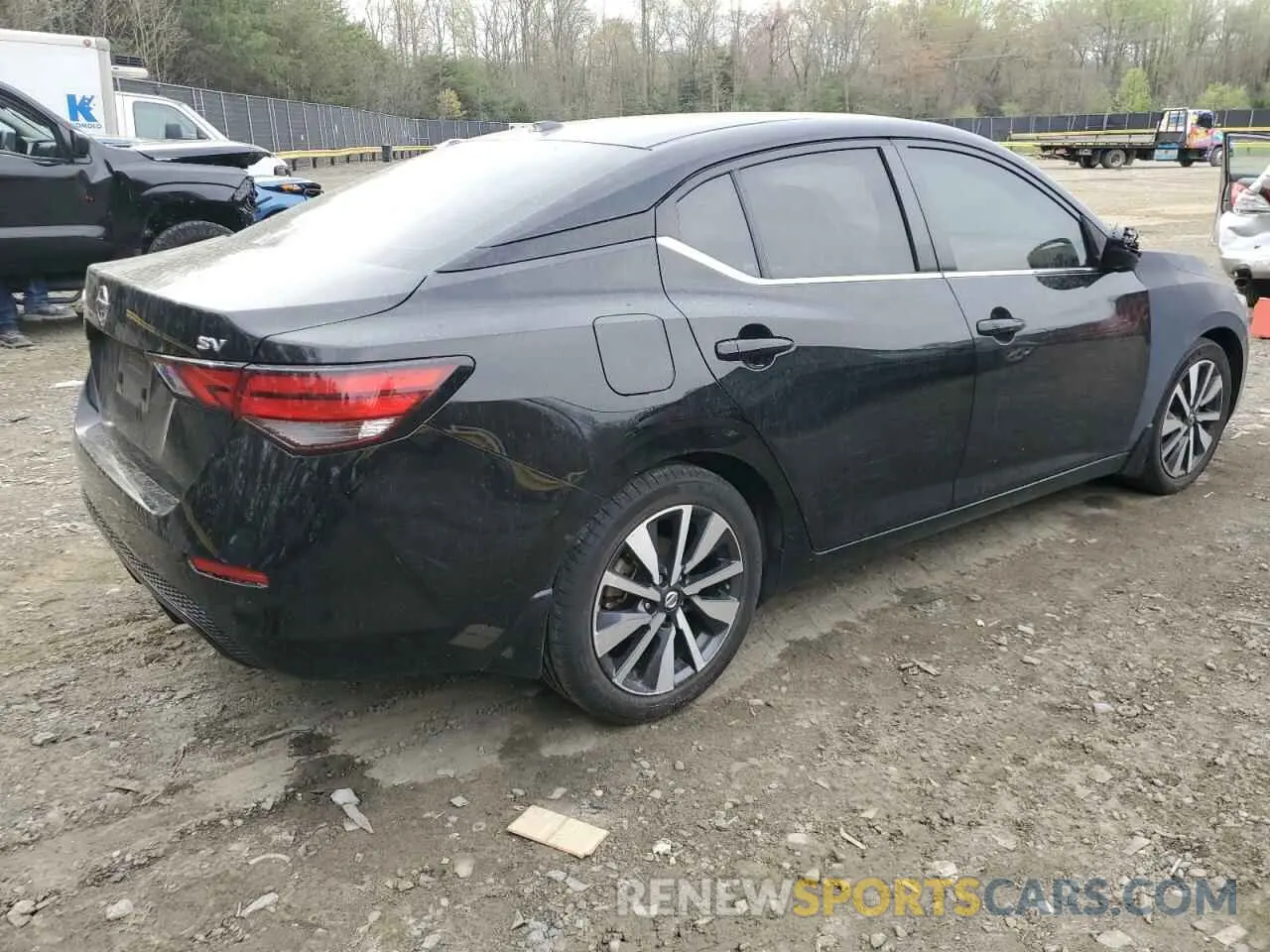 3 Фотография поврежденного автомобиля 3N1AB8CVXMY232835 NISSAN SENTRA 2021