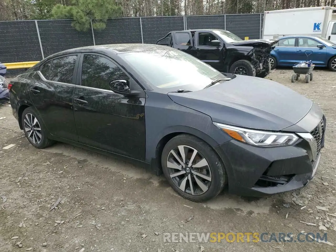 4 Фотография поврежденного автомобиля 3N1AB8CVXMY232835 NISSAN SENTRA 2021