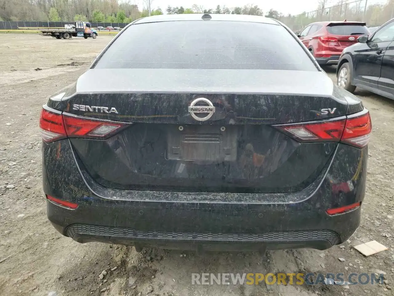6 Фотография поврежденного автомобиля 3N1AB8CVXMY232835 NISSAN SENTRA 2021