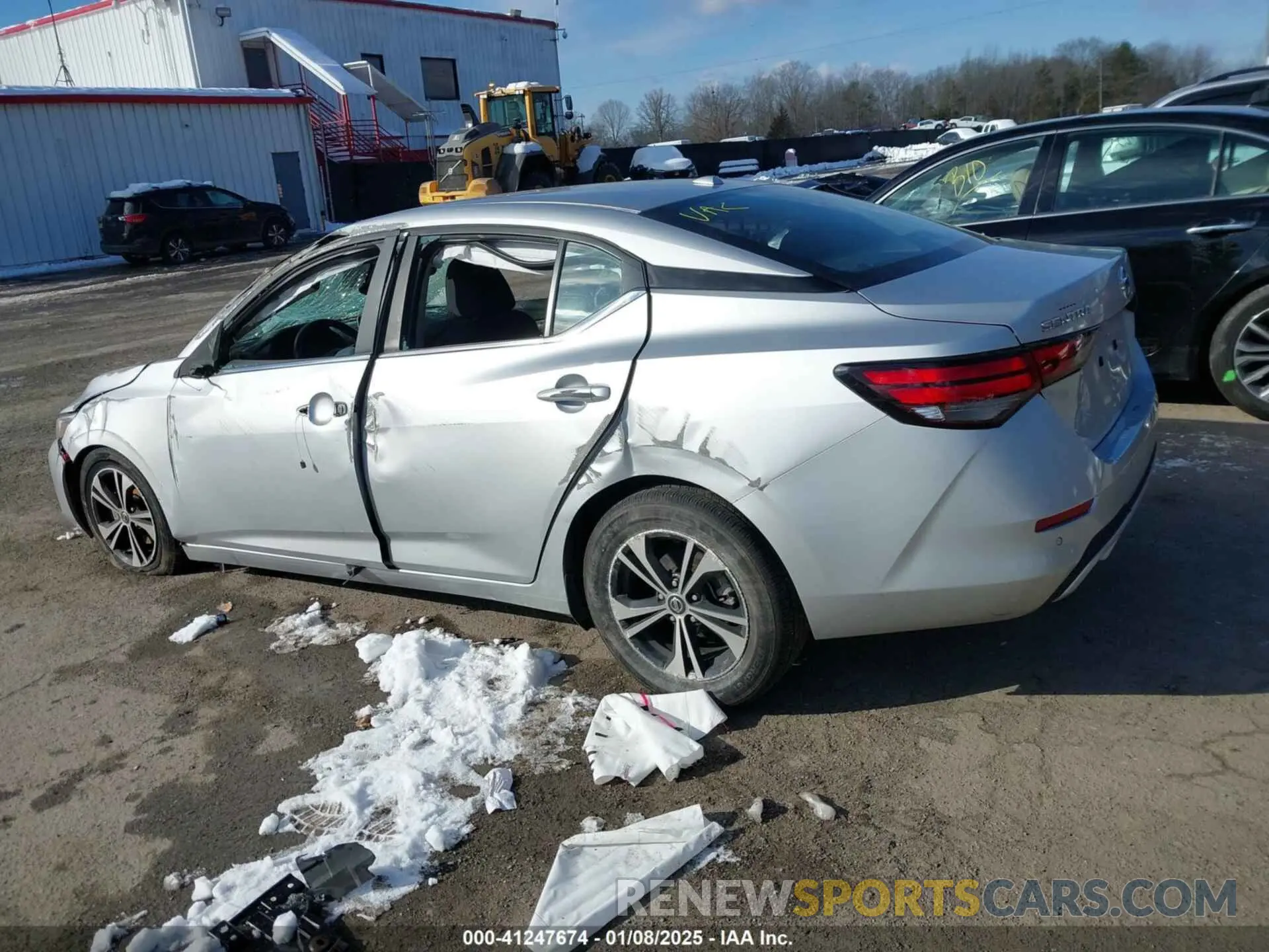 3 Фотография поврежденного автомобиля 3N1AB8CVXMY237792 NISSAN SENTRA 2021